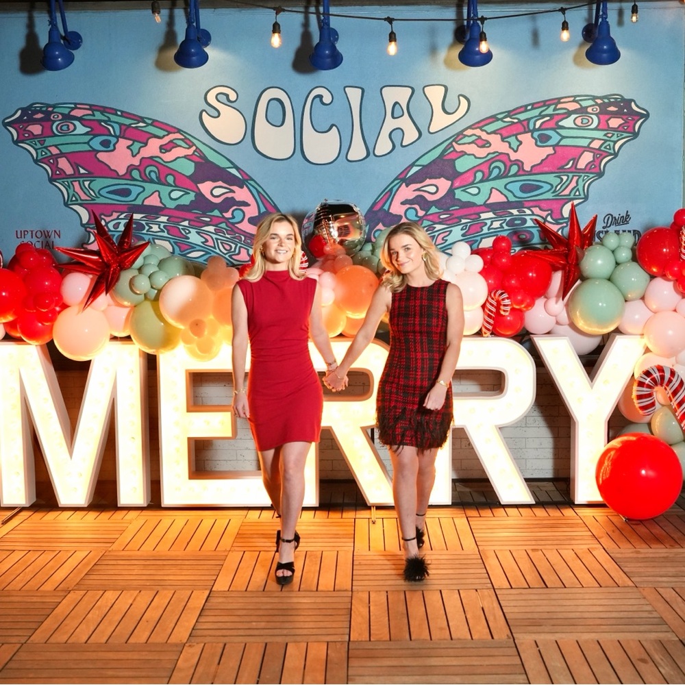 Reformation Alden Knit Red Mock-Neck Mini Dress